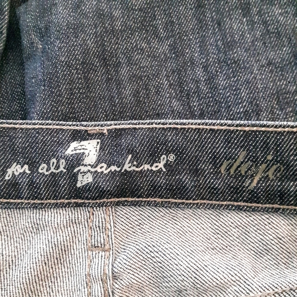 7 For All Mankind Flare Fit Jeans Midrise Sz 29 Like New - Picture 4 of 14